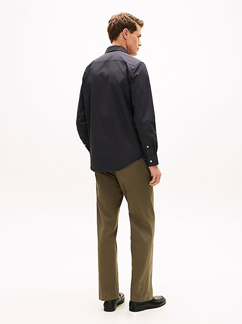 Erkek Performance Poplin Gömlek Siyah MW0MW41769BDS