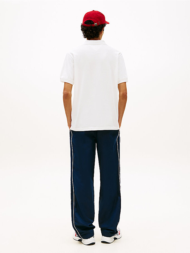 Erkek TJM Regular Eseential Polo T-shirt Ekru DM0DM22711YBL