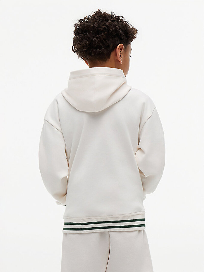 Erkek Çocuk TH Graphic Sweatshirt Beyaz KB0KB10257YBH