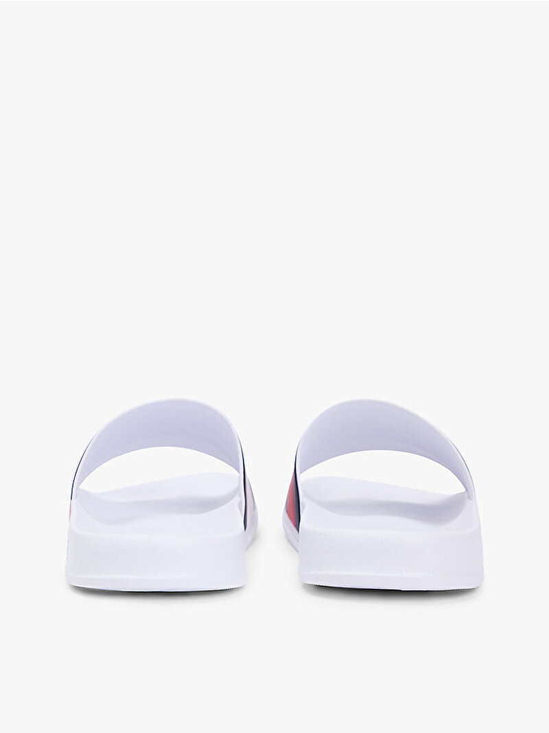 Erkek Core Hilfiger Flag Terlik Beyaz FM0FM05798YBS