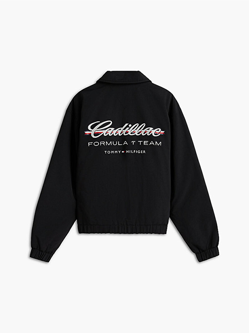 Kadın TH X CF1 Logo Ceket Siyah WW0WW52140BDS