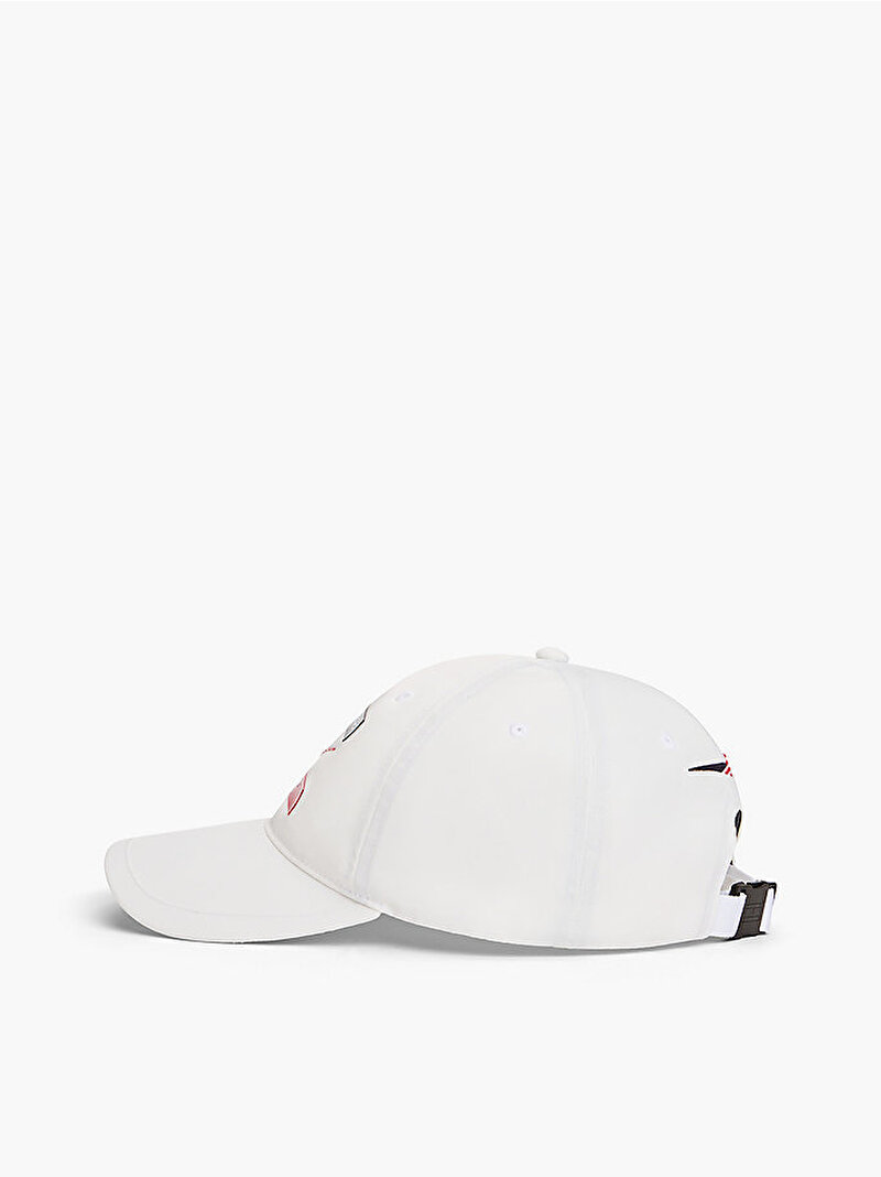 Unisex TH X CF1 Chevron Şapka Beyaz AU0AU02091YCF