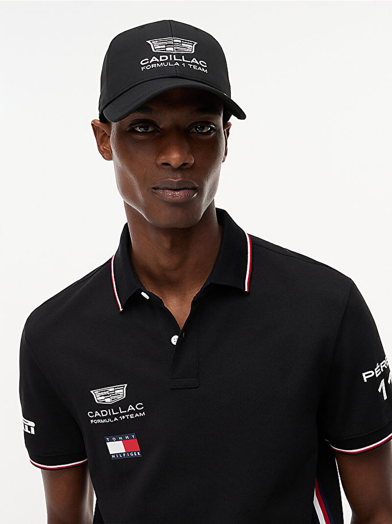 Unisex TH X CF1 Drivers Şapka Siyah AU0AU02099BDS
