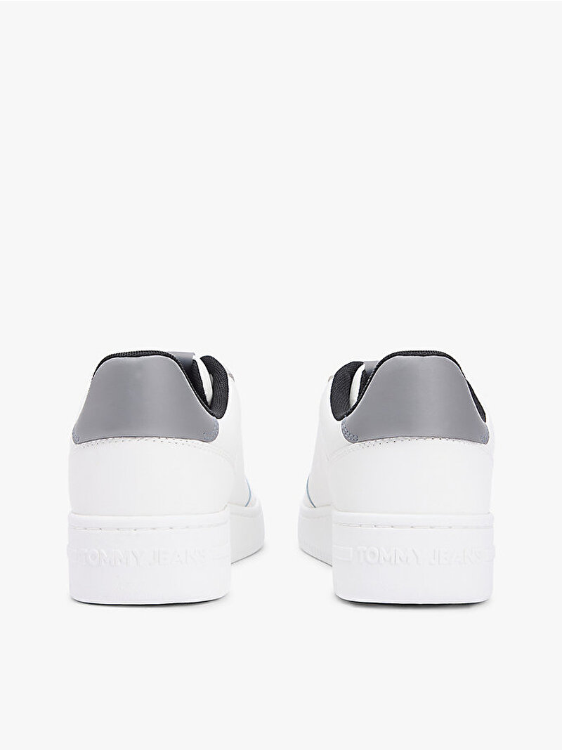 Erkek TJM Retro Basket Sneaker Ekru EM0EM016810K6