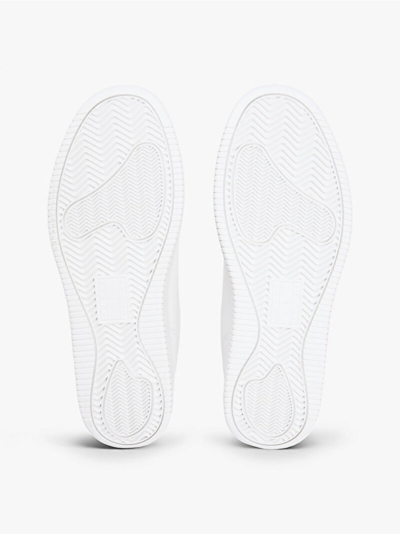 Erkek TJM Retro Basket Sneaker Ekru EM0EM016810K6