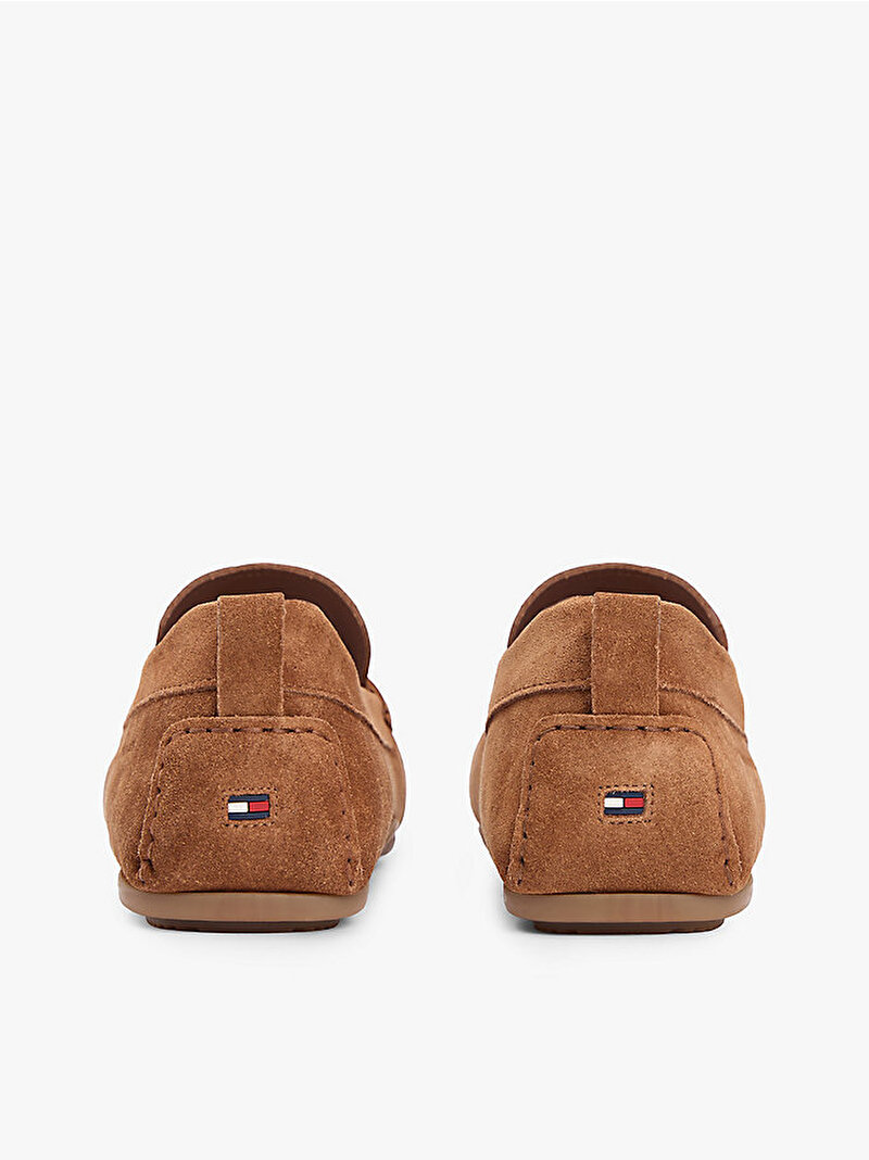 Erkek Core Hilfiger Süet Loafer Kahverengi FM0FM05789GVQ