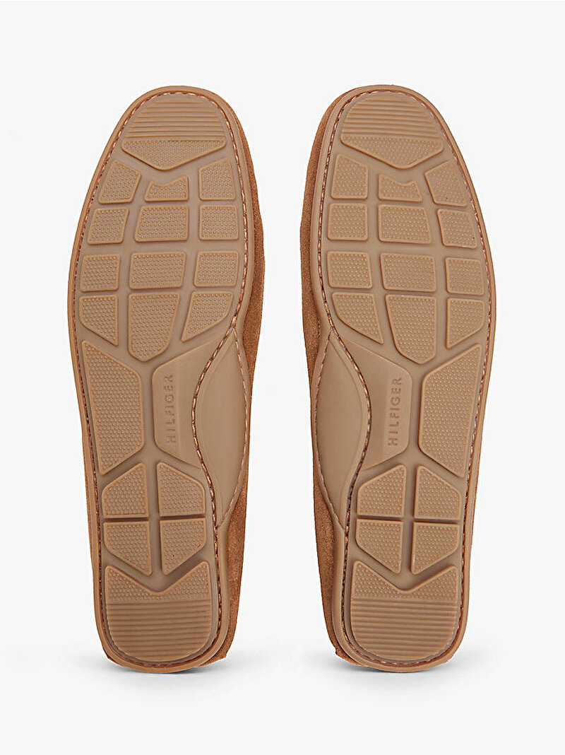 Erkek Core Hilfiger Süet Loafer Kahverengi FM0FM05789GVQ