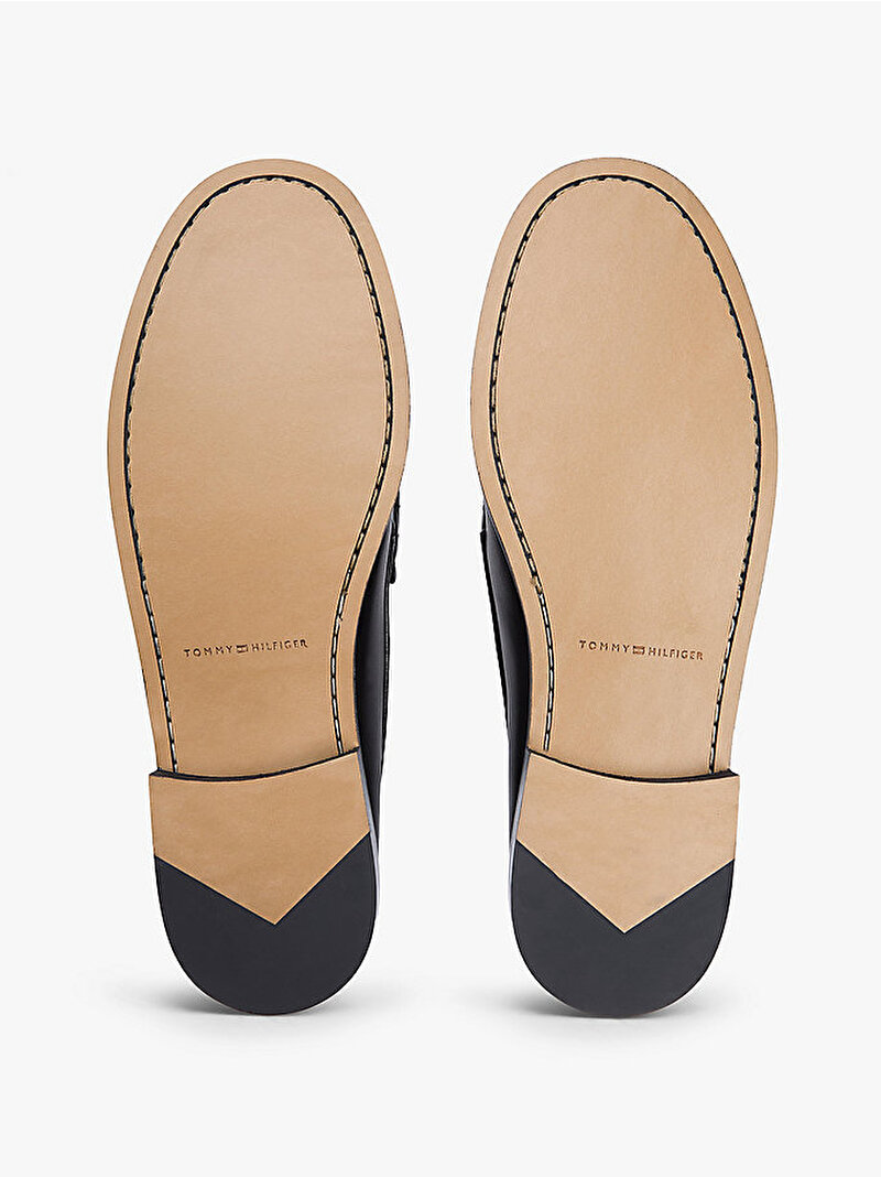 Erkek Hilfiger Penny Crust Loafer Siyah FM0FM05836BDS
