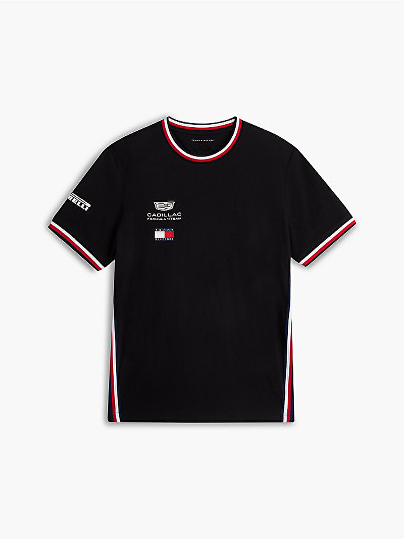 Unisex TH X CF1 Replica T-shirt Siyah MN0MN00076BDS