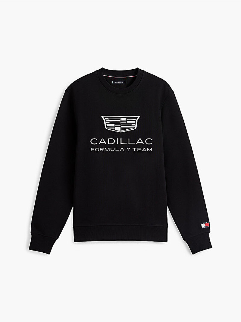 Unisex TH X CF1 Shield Graphic Sweatshirt Siyah MN0MN00078BDS
