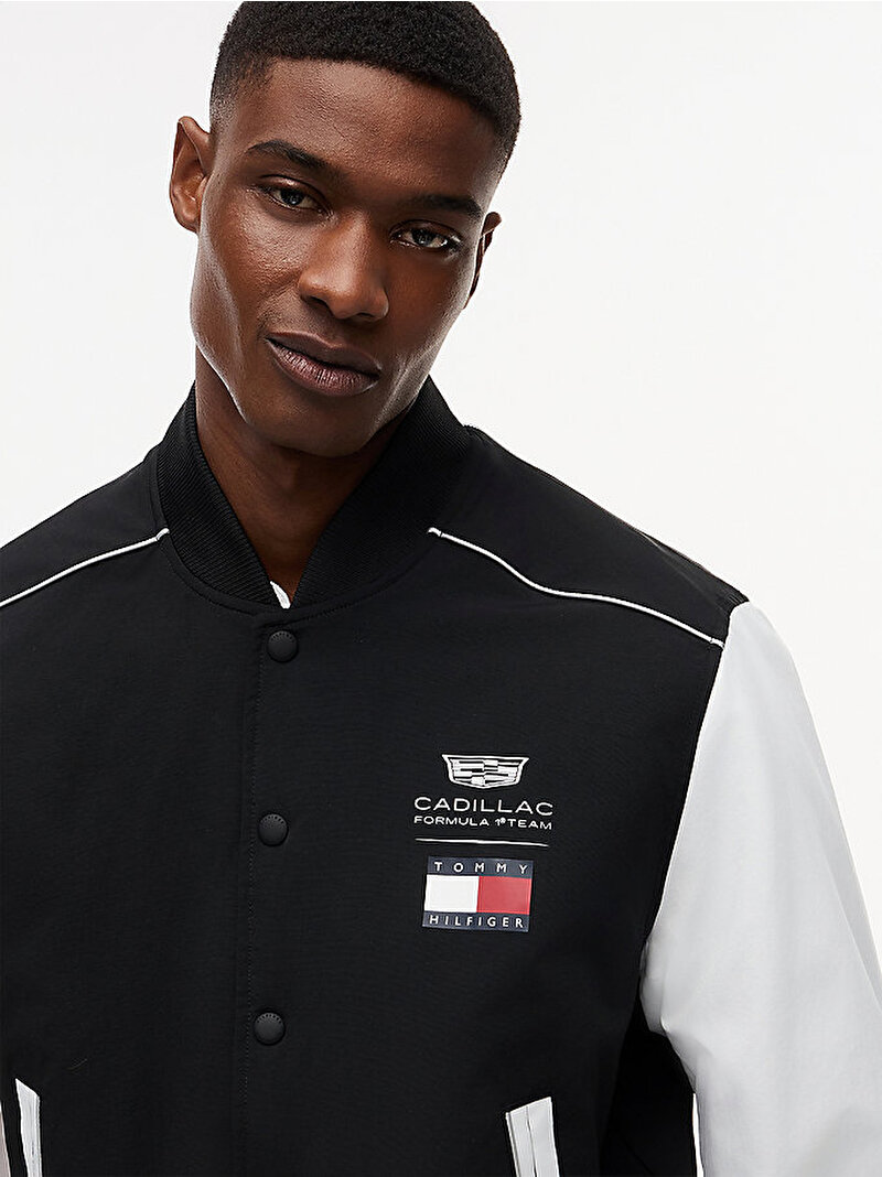 Unisex TH X CF1 Varsity Ceket Siyah MN0MN00083BDS