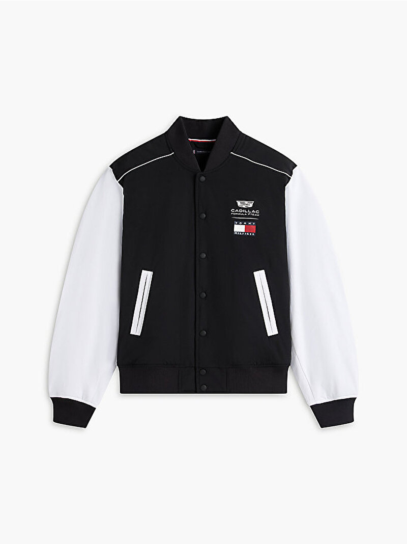 Unisex TH X CF1 Varsity Ceket Siyah MN0MN00083BDS