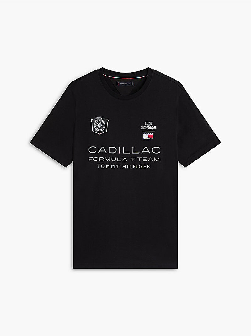 Unisex TH X CF1 Racing Graphic T-shirt Siyah MN0MN00092BDS