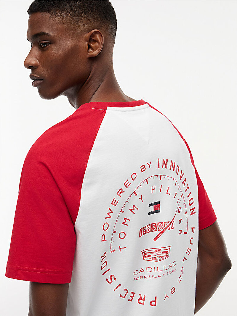 Unisex TH X CF1 Varsity Graphic T-shirt Çok renkli MN0MN00098YBR