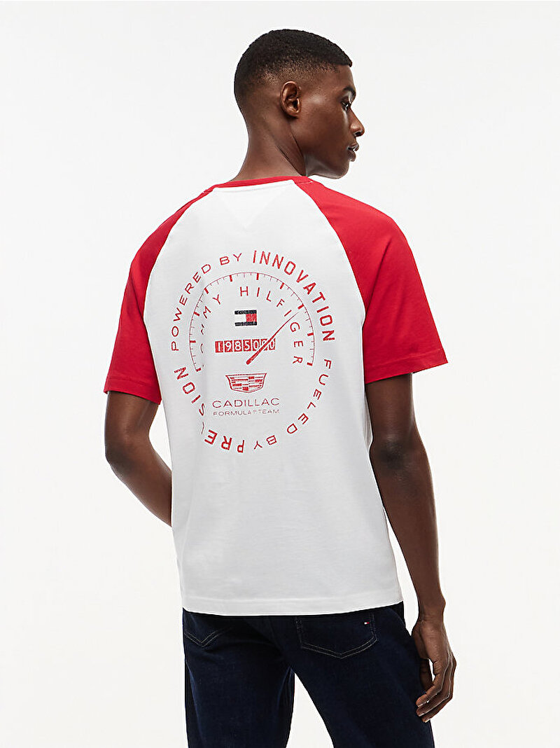 Unisex TH X CF1 Varsity Graphic T-shirt Çok renkli MN0MN00098YBR