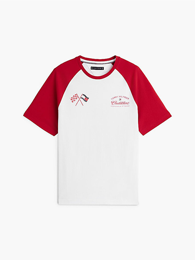 Unisex TH X CF1 Varsity Graphic T-shirt Çok renkli MN0MN00098YBR
