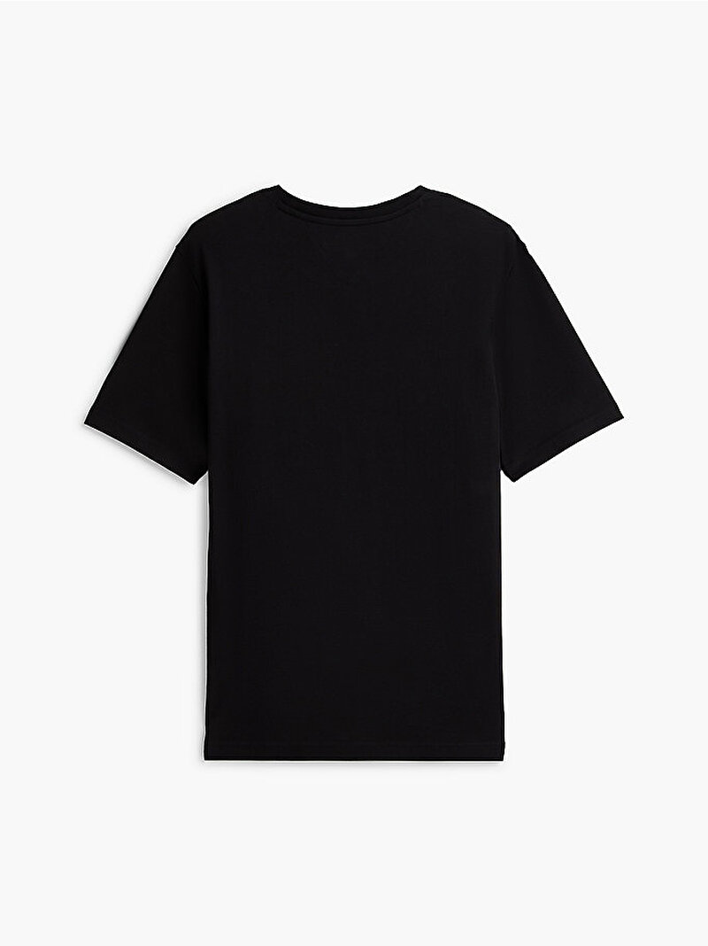 Unisex TH X CF1 Shield T-shirt Siyah MN0MN00100BDS