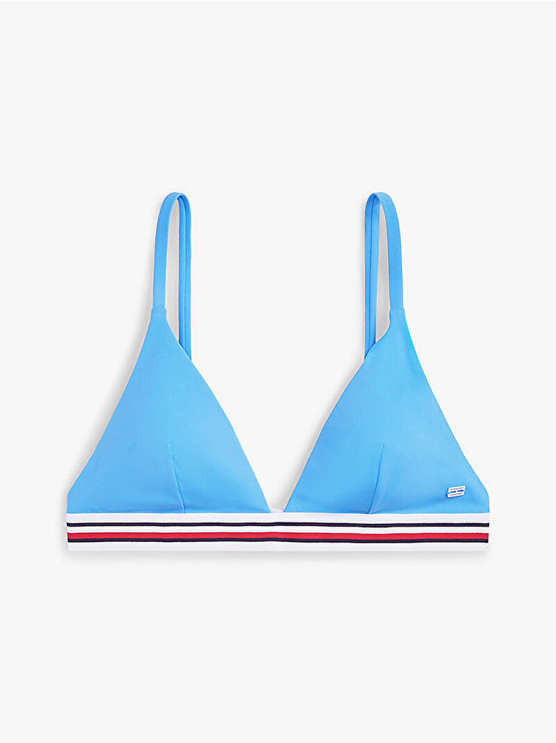 Kadın Triangle Bikini Üstü Mavi UW0UW06350C39