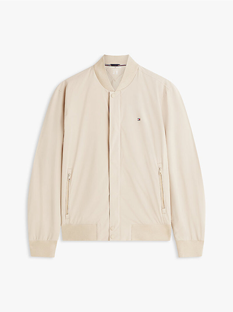 Erkek Tech Lightweight Bomber Ceket Bej MW0MW36665RBT