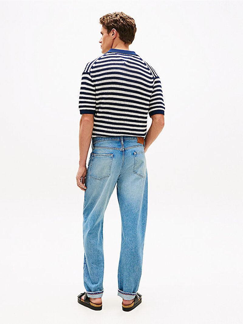 Erkek Regular Tapered Jean Pantolon Mavi MW0MW423261BC