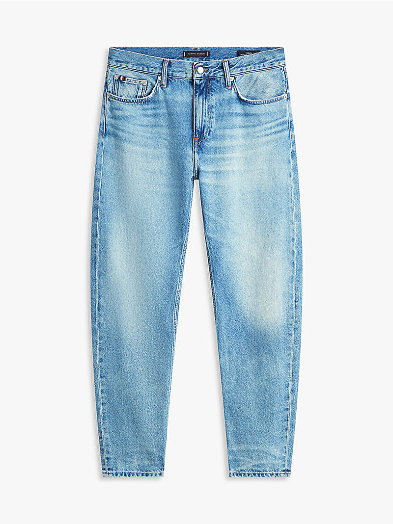 Erkek Regular Tapered Jean Pantolon Mavi MW0MW423261BC