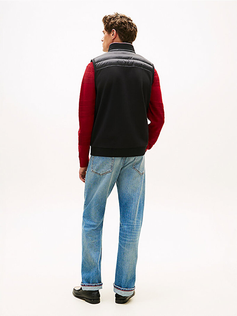 Erkek Mix Media Essential Sweatshirt Siyah MW0MW41441BDS