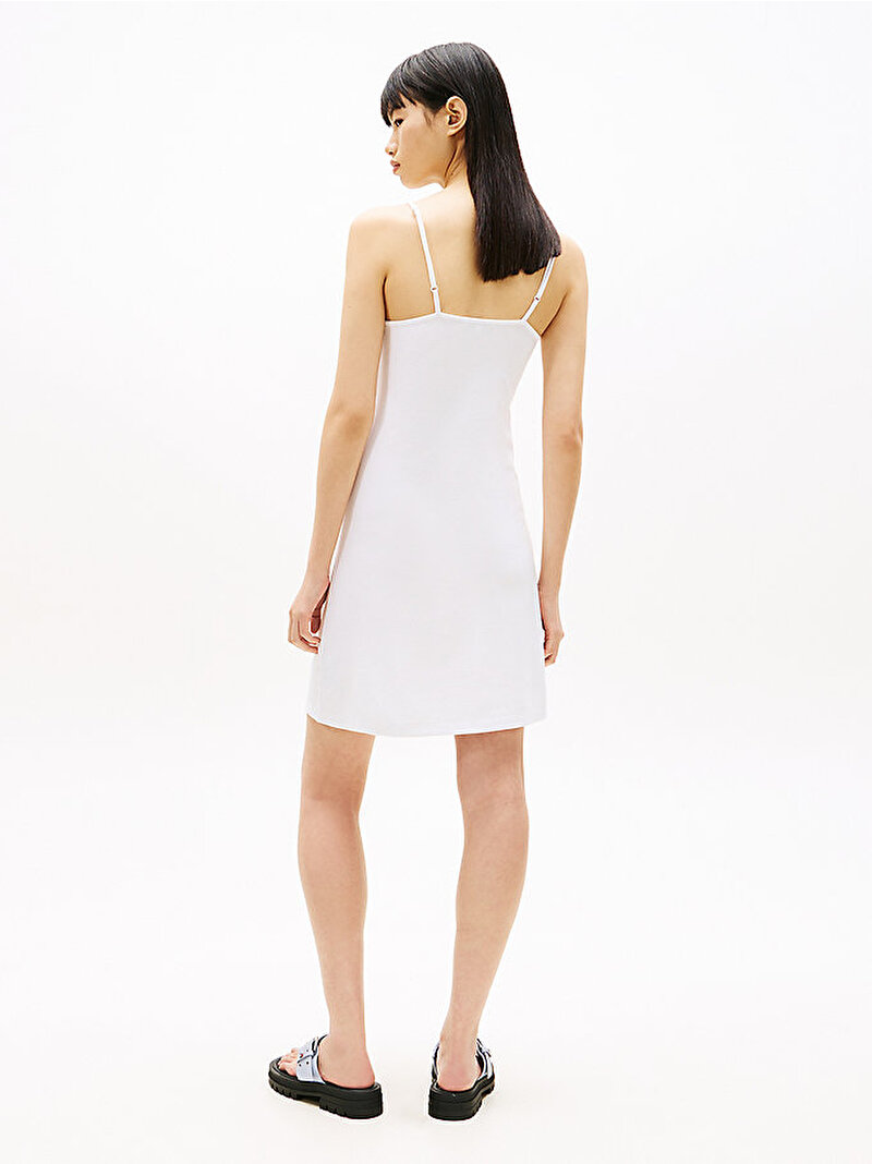 Kadın TJW Linear Strappy Elbise Ekru DW0DW22338YBL