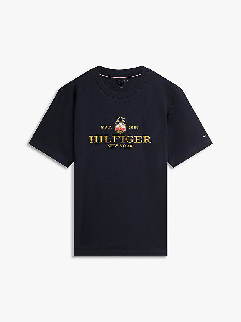 Erkek Icon Graphic T-shirt Lacivert MW0MW42302DW5