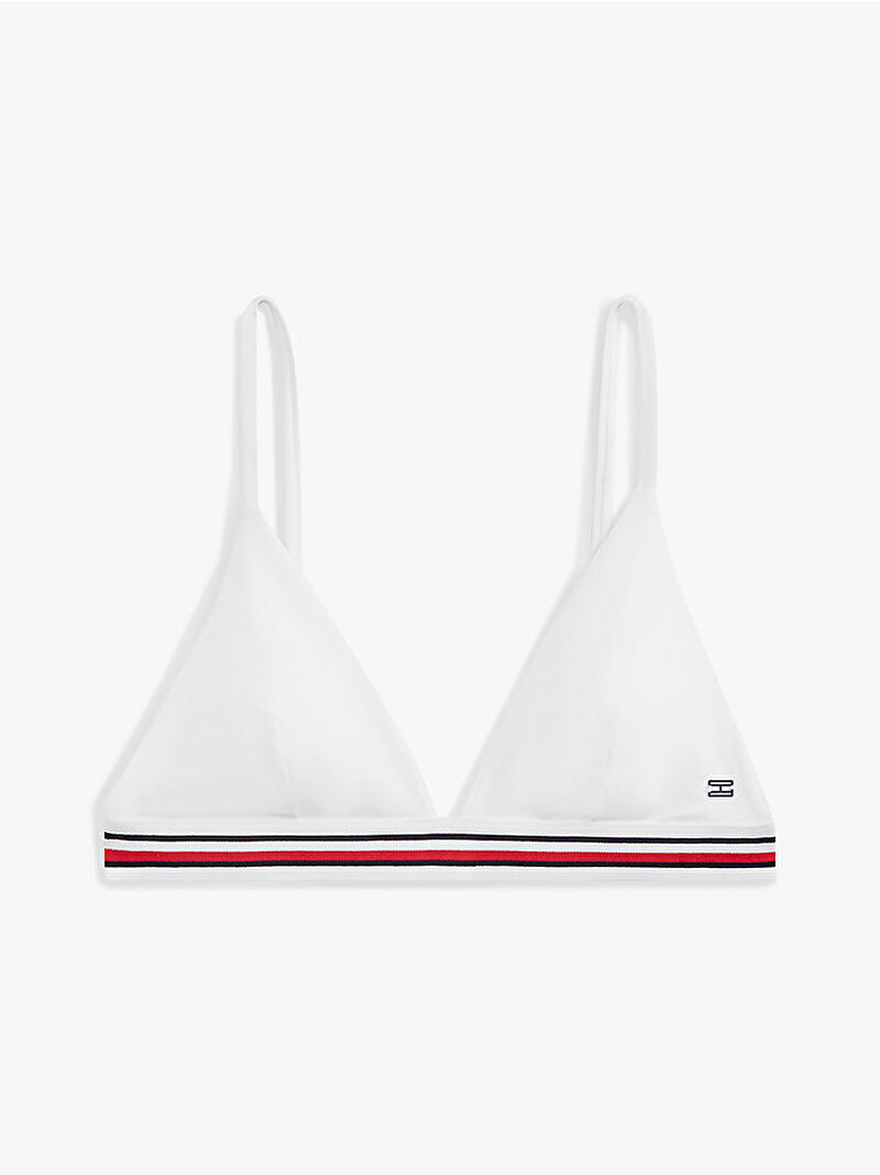 Kadın Triangle Bikini Üstü Beyaz UW0UW06350YCD