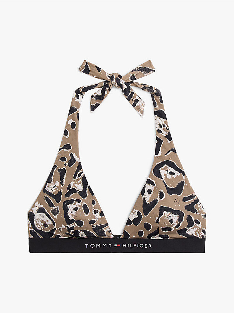 Kadın Halter Print Bikini Üstü Çok renkli UW0UW063680GB