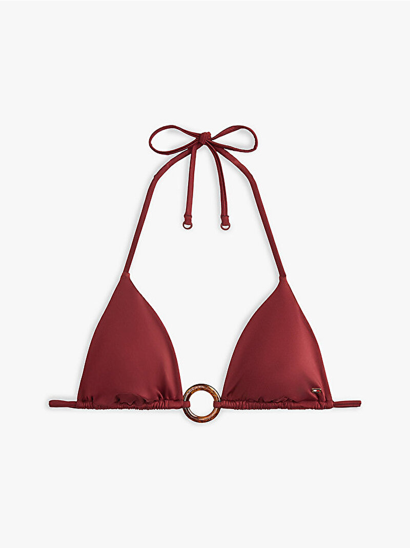Kadın Triangle Bikini Üstü Kırmızı UW0UW06387XJQ