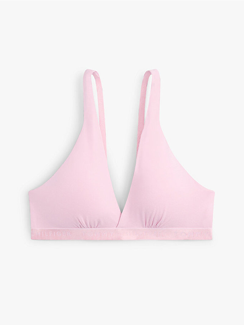 Kadın Longline Triangle Sütyen Pembe UW0UW06496TPG