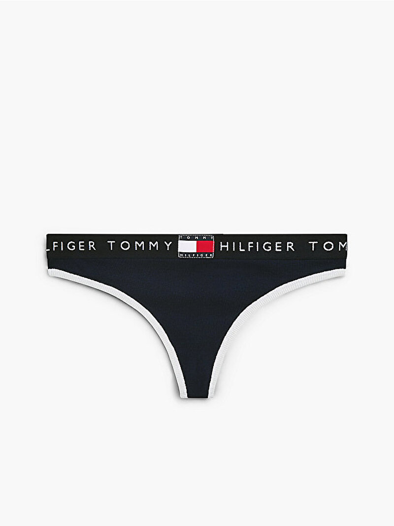 Kadın Rib Tanga Lacivert UW0UW06581C1G