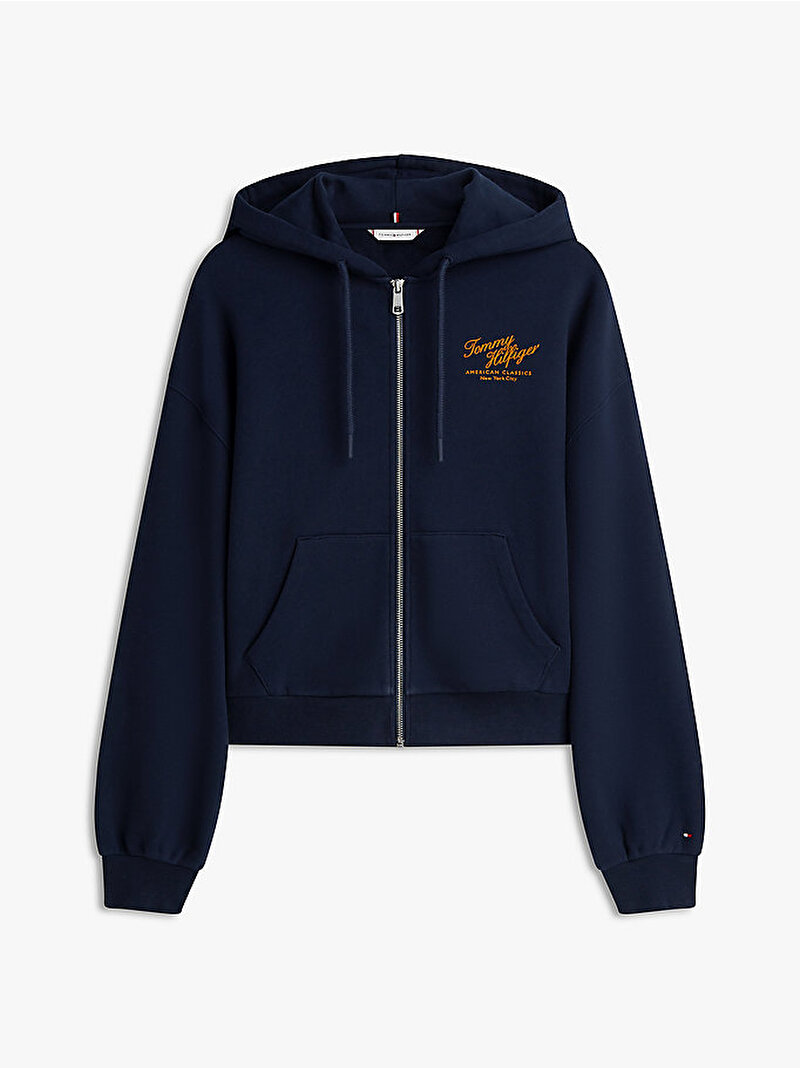 Kadın Modern Sweatshirt Lacivert WW0WW47845C1G