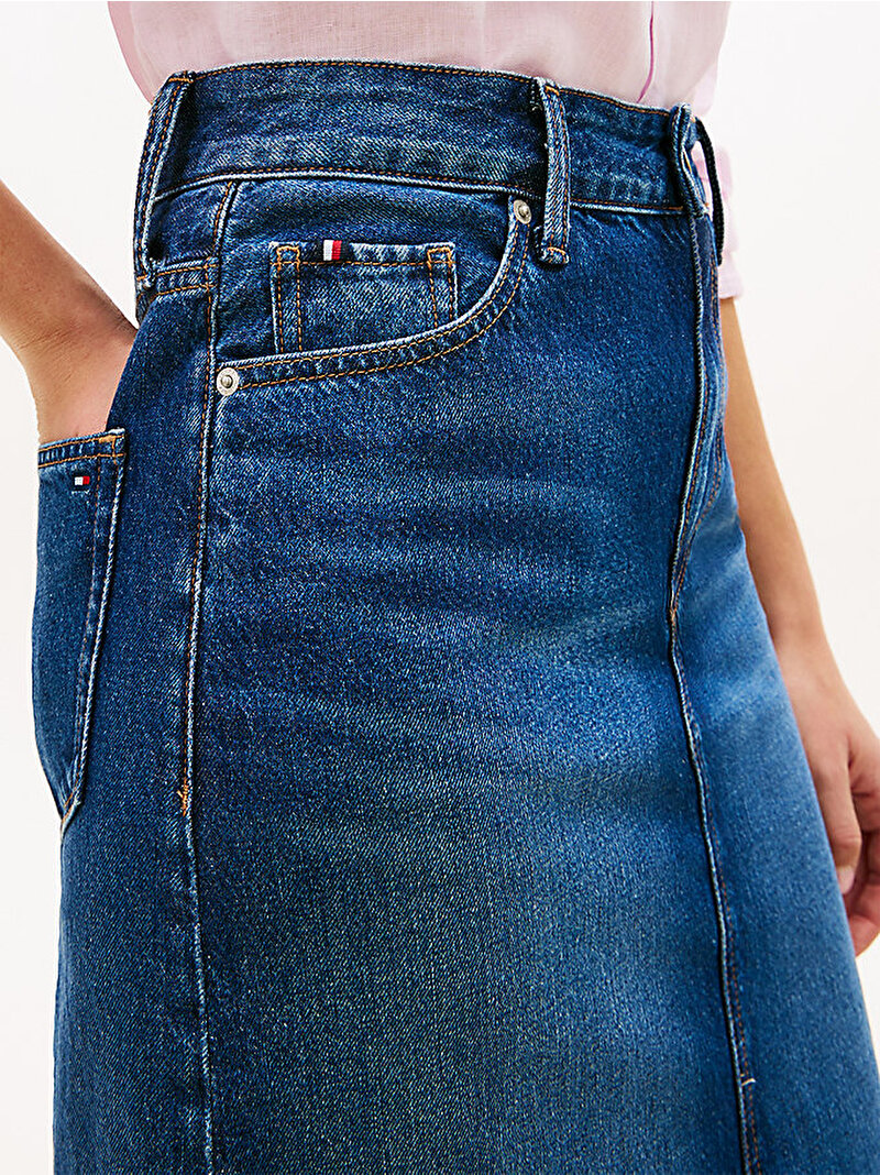Kadın Denim New Doreen Etek Lacivert WW0WW496691BJ