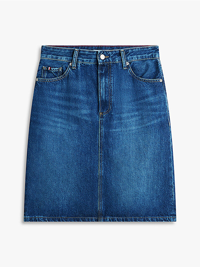 Kadın Denim New Doreen Etek Lacivert WW0WW496691BJ