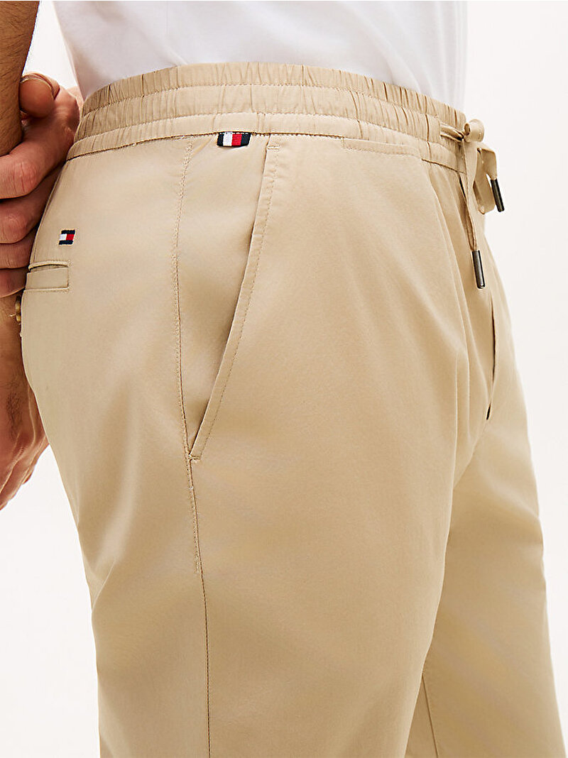 Erkek Denton Poplin Pantolon Bej MW0MW42340RBT