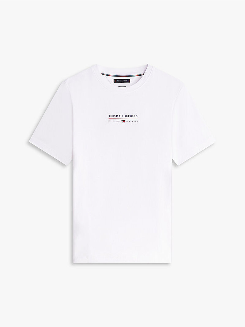 Erkek Brand Love Lockup T-shirt Beyaz MW0MW42363YBR