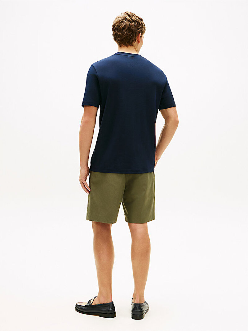 Erkek Light Interlo T-shirt Lacivert MW0MW42391DW5