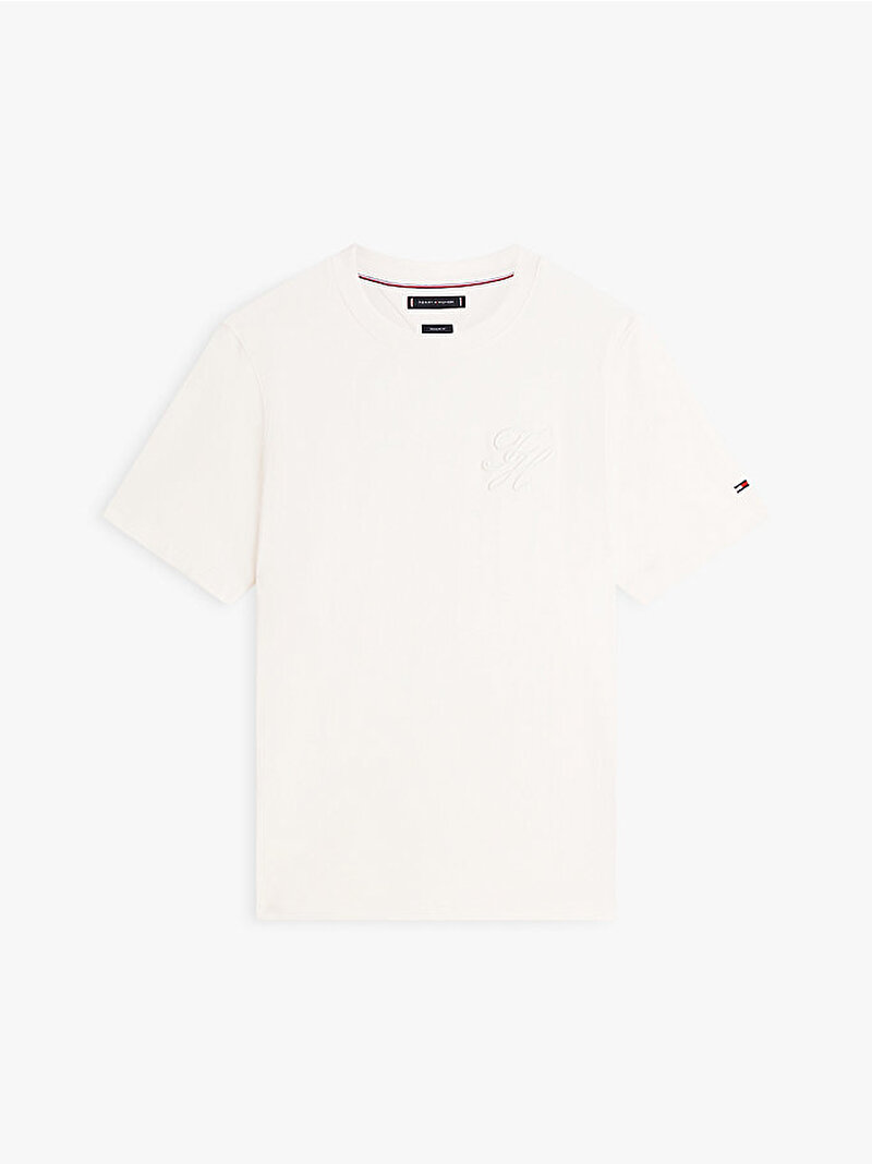 Erkek Light Interlo T-shirt Beyaz MW0MW42391Z00