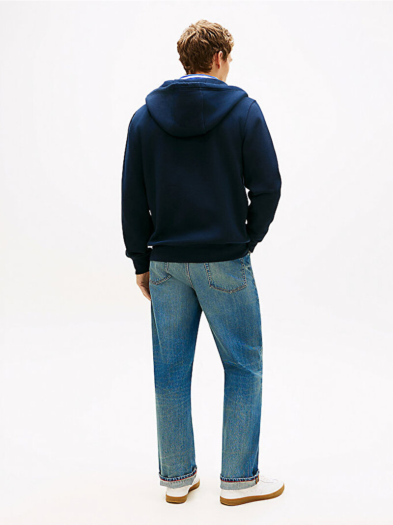 Erkek Brand Love Lockup Sweatshirt Lacivert MW0MW42462DW5