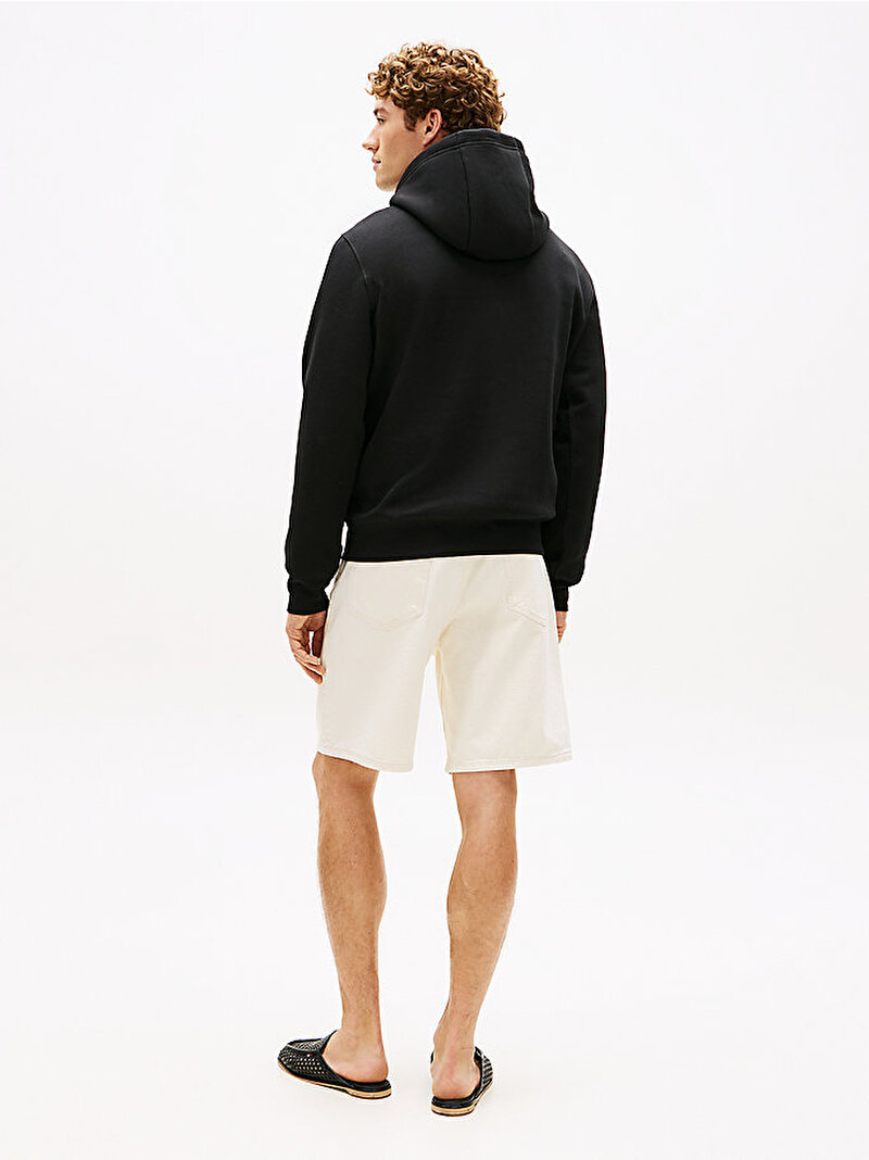 Erkek Brand Love Sweatshirt Siyah MW0MW42464BDS