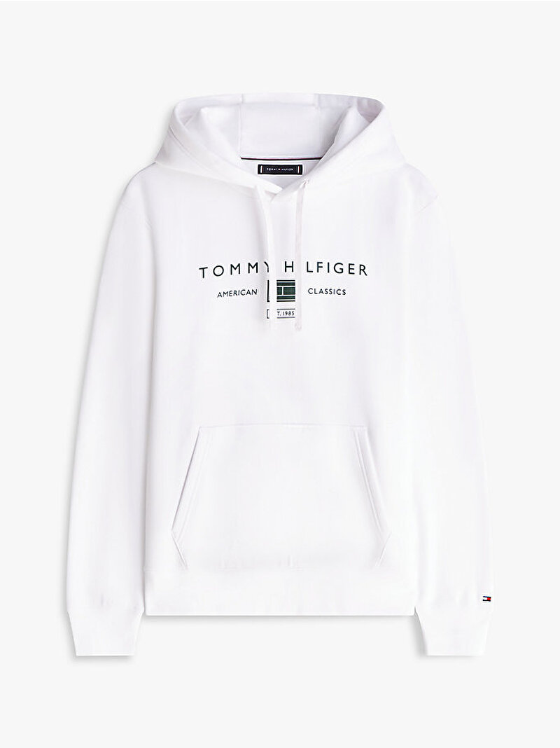 Erkek Brand Love Sweatshirt Beyaz MW0MW42464YBR