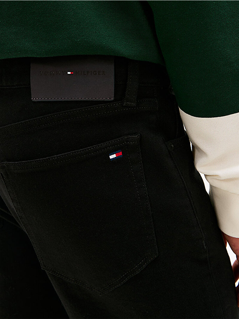 Erkek Slim Straight Denton Jean Pantolon Siyah MW0MW426211B4