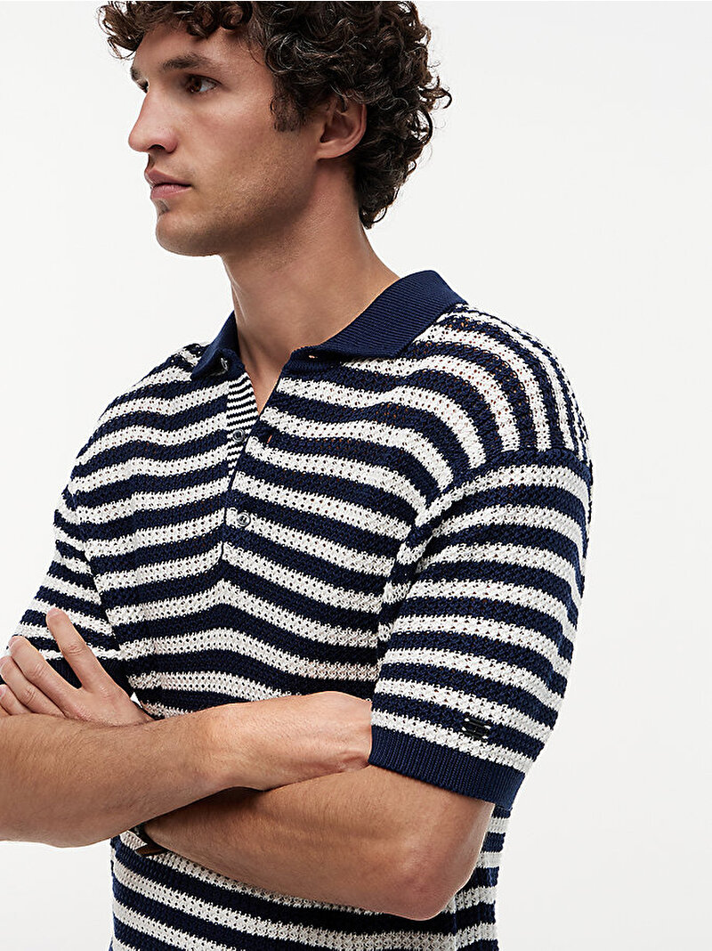 Erkek Extreme Texture Polo T-shirt Çok renkli MW0MW42683DCA