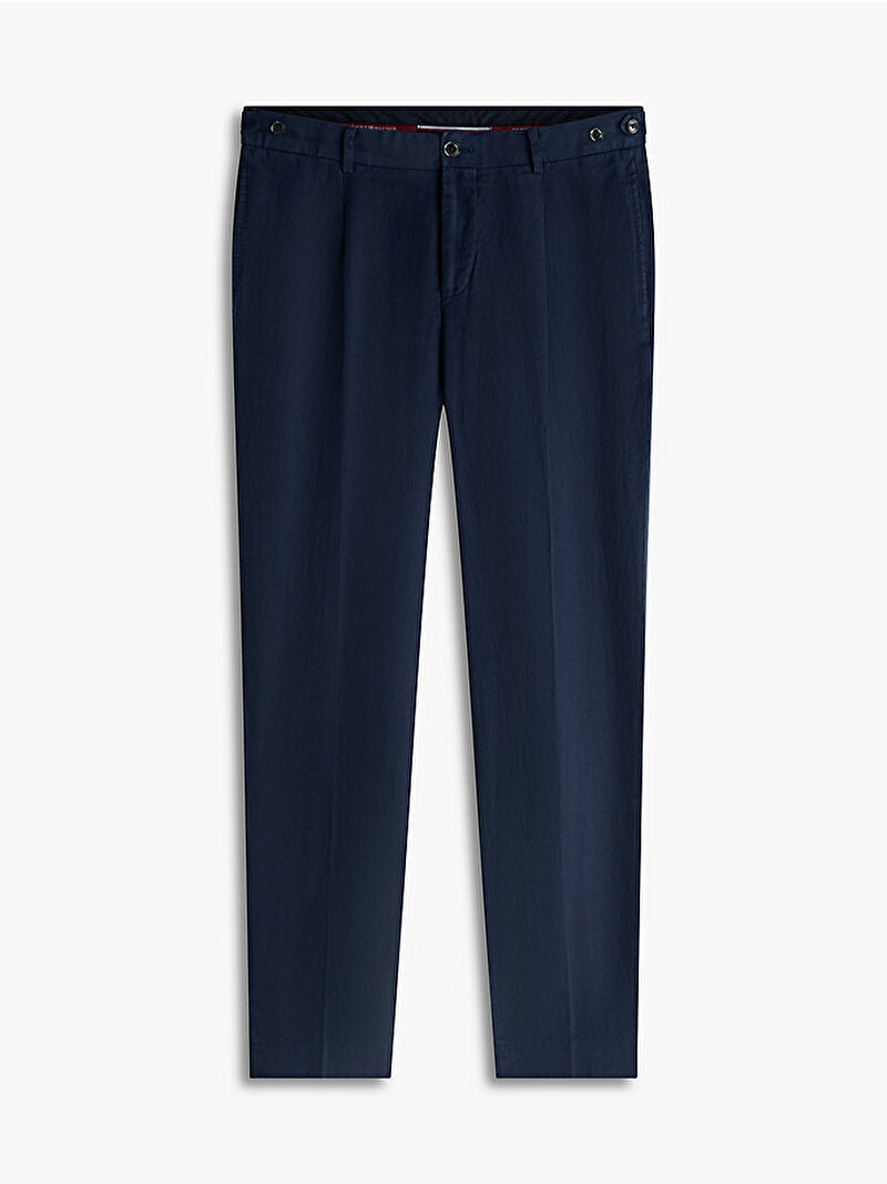 Erkek Linen Pantolon Lacivert MW0MW42708DCA
