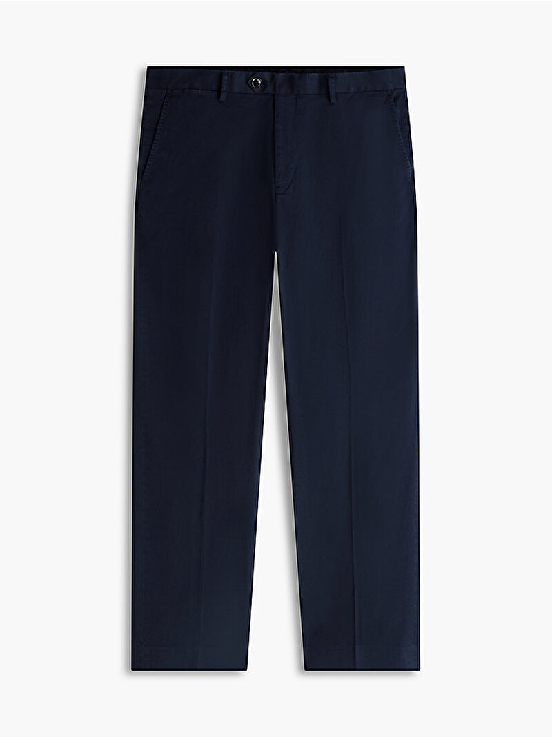 Erkek Linen Pantolon Lacivert MW0MW42714DCA