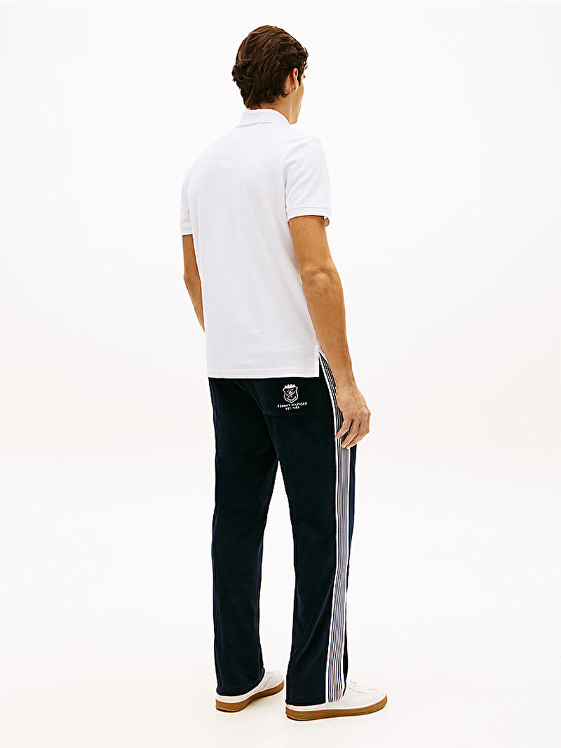 Erkek TH Regular Polo T-shirt Beyaz MW0MW43046YBR