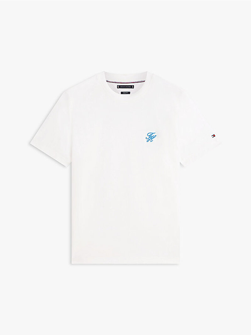 Erkek Monogram Swim T-shirt Ekru MW0MW43066YBL