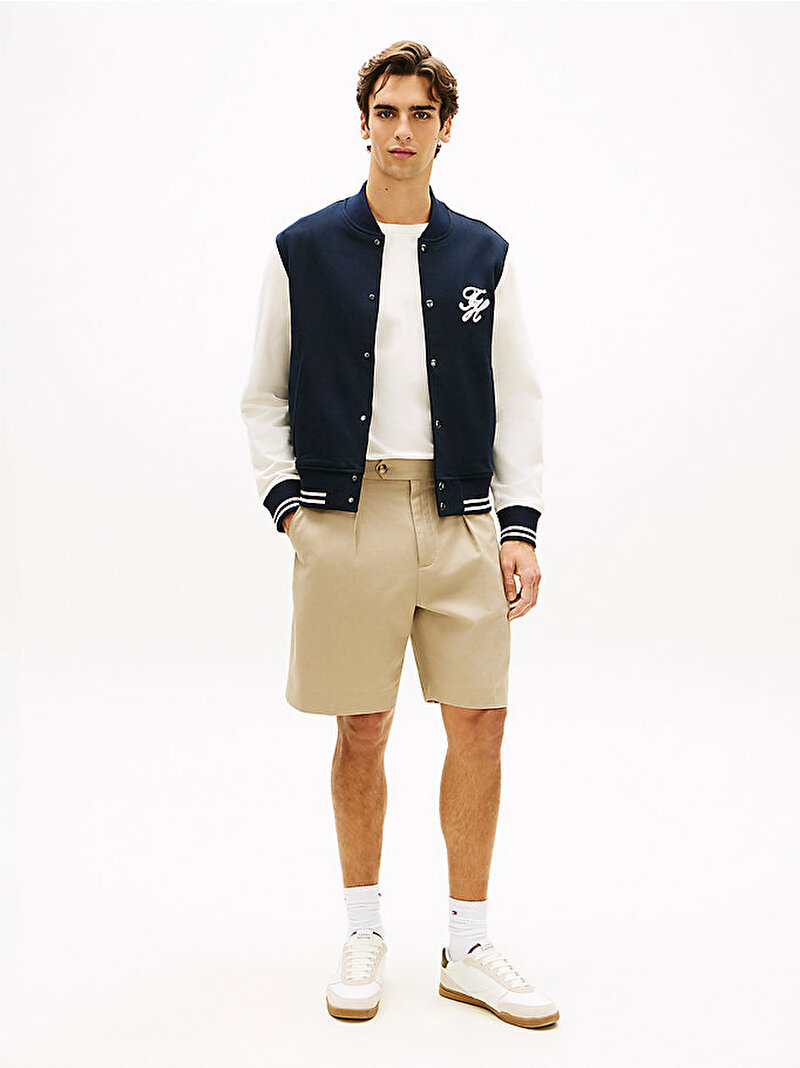 Erkek  Colorblock Sweatshirt Lacivert MW0MW43091DW5
